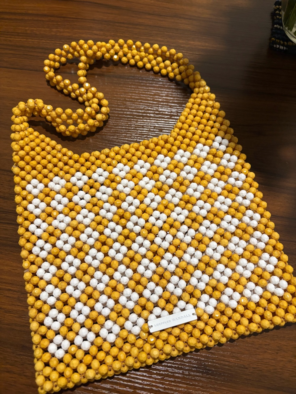 Loeffler Randall Beaded Shoulder Bag
